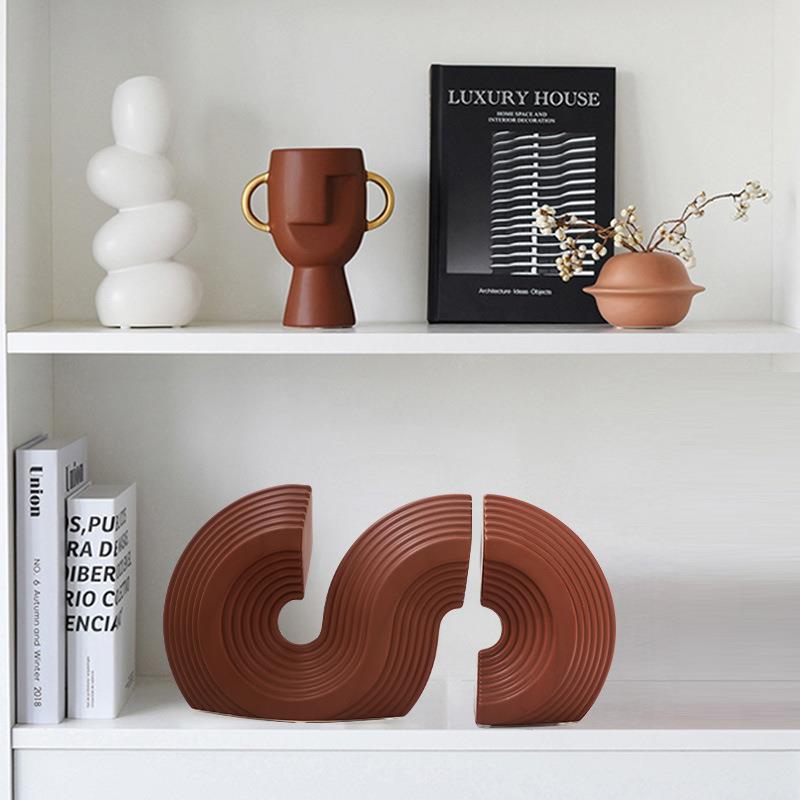 简约现代陶瓷装饰品摆件客厅餐厅电视柜博古架卧室书房软装摆设