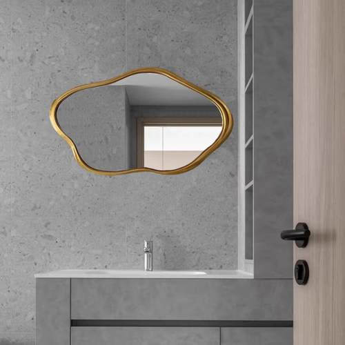 法式复古异形壁挂智能卫浴镜