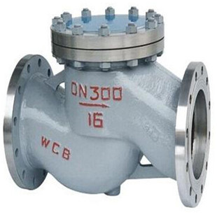 厂家直销供应阀门 单向止回阀H41H-16C     DN32铸钢法兰止回阀