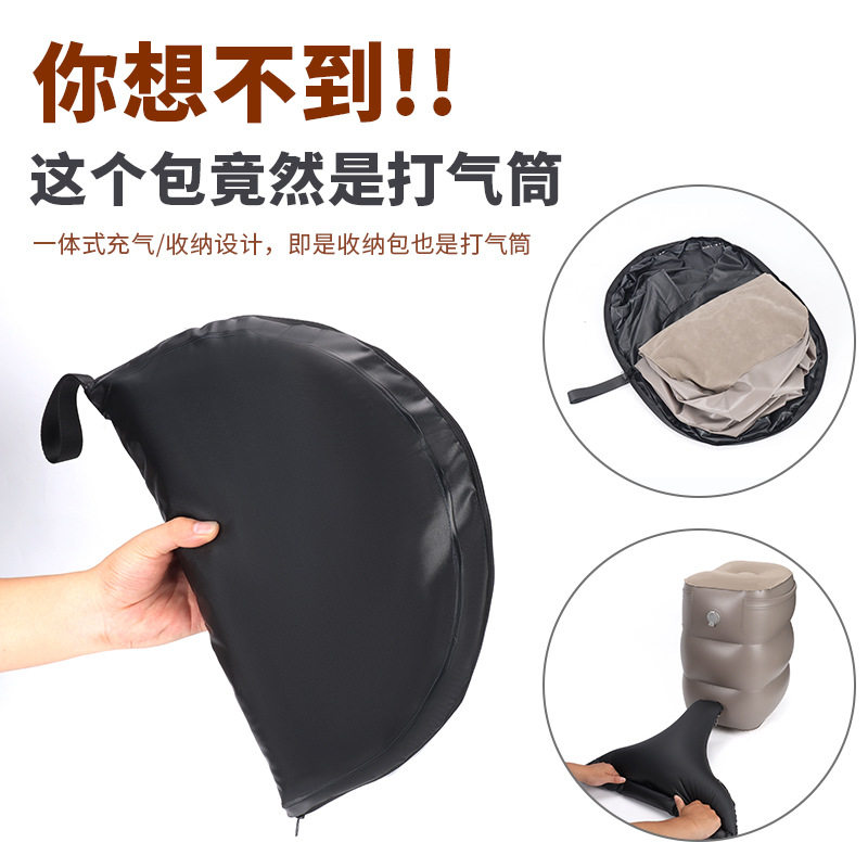 新款充气脚垫汽车后排睡