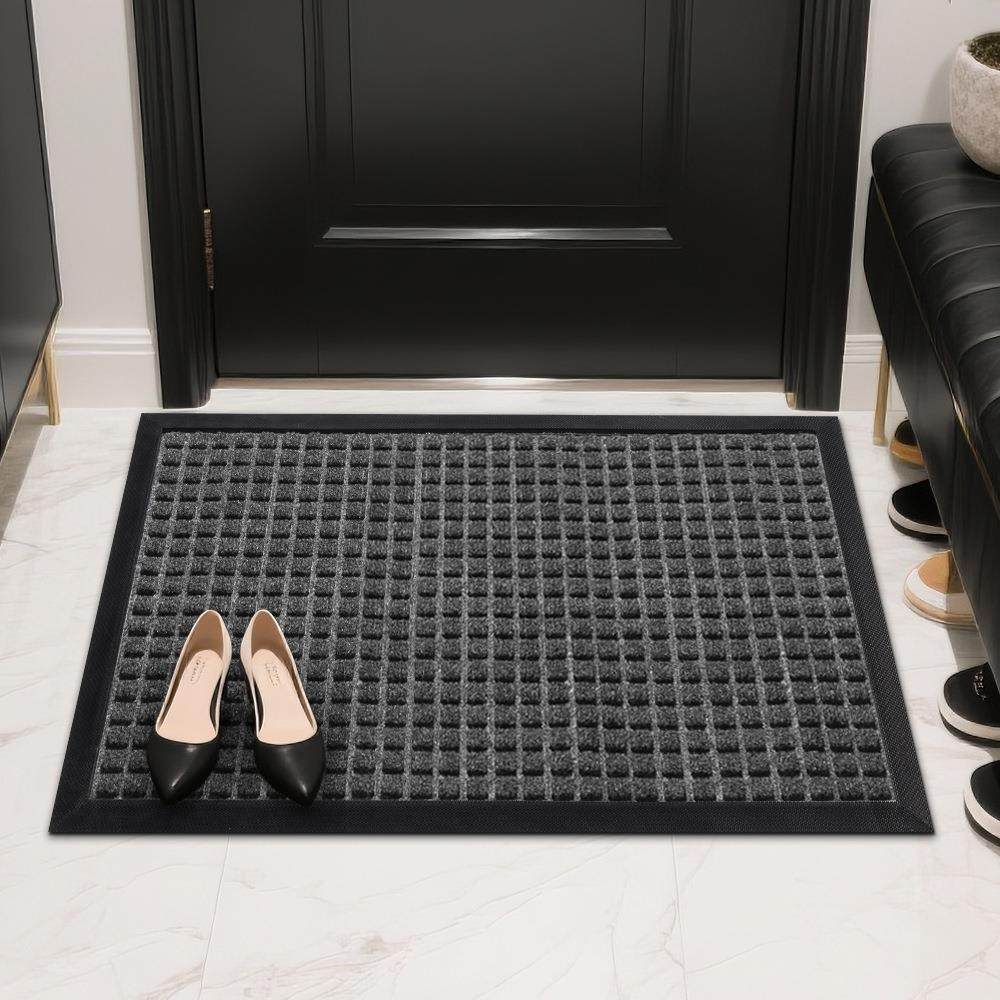 入户进门橡胶地垫家用商用户外玄关除尘耐磨门垫简约防滑室外脚垫,居家布艺,家用脚垫,淘宝优惠券,粉丝福利购,淘宝优惠卷