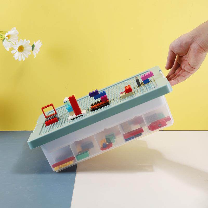 大号整理箱分类储物箱桌面整理箱有盖玩具零件塑料儿童积木收纳盒,收纳整理,首饰盒,淘宝优惠券,粉丝福利购,淘宝优惠卷