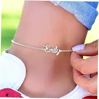 anklet silver