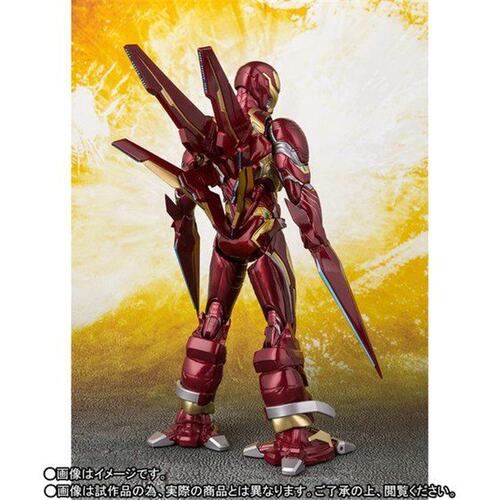 复仇联盟者 SHF 钢铁侠 MK50 武器套装版 可动 摆件 盒装手办模型
