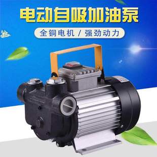 12V 24V60V直流自吸加油泵220V电动自吸柴油泵 电瓶输油泵抽油泵