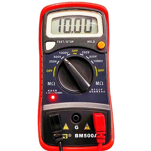 数字兆欧表万用表多功能BM3700A绝缘电阻测试仪3600摇表手持500A