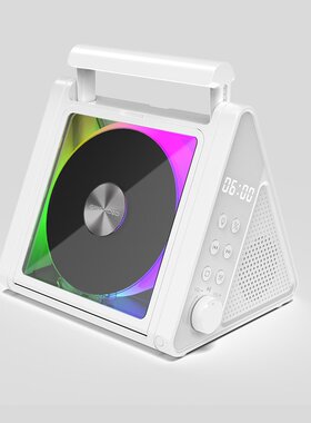 CD机新款蓝牙音响桌面家庭一体式便携式多功能音箱英语学习碟片机