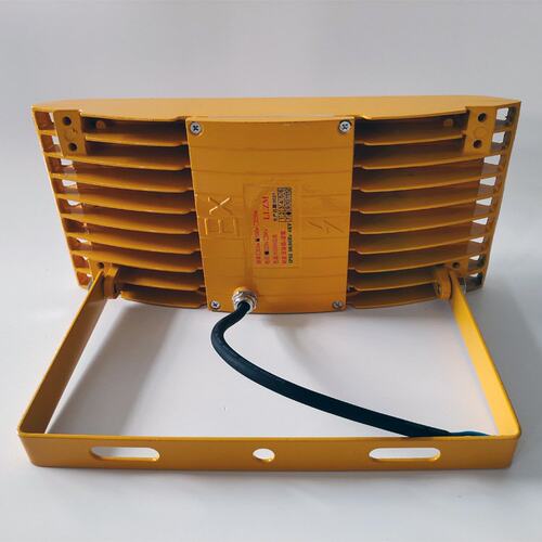 LED隧道黄色灯50w100w200w400w台车投光灯220v照明双头低压 AC36v