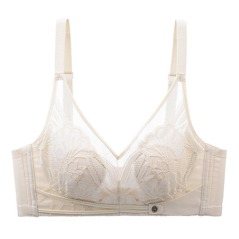 2230大胸显小乳胶文胸蕾丝性感薄款夏季透气内衣兔耳朵水晶杯胸罩,女士内衣/男士内衣/家居服,文胸,淘宝优惠券,粉丝福利购,淘宝优惠卷