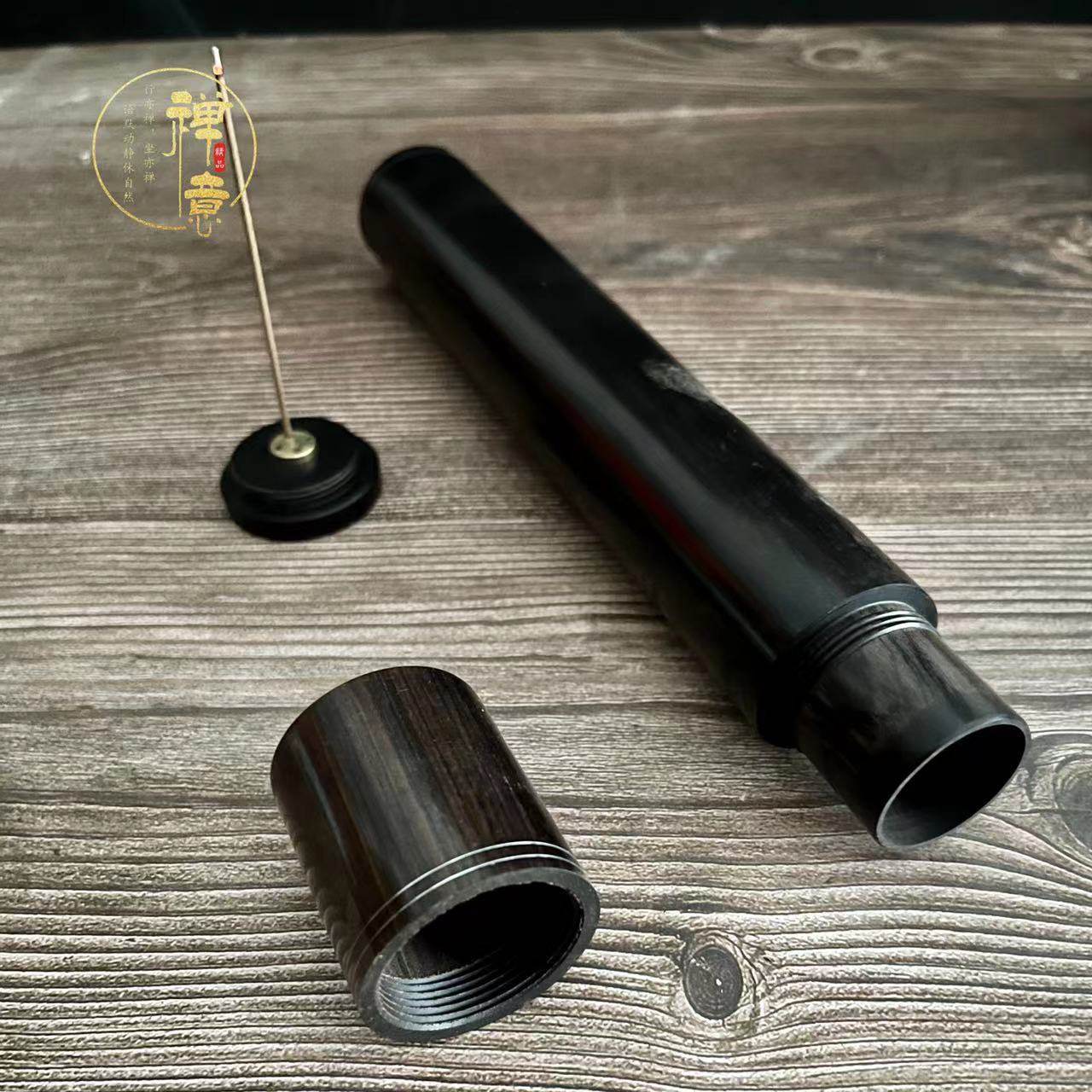 禅意黑檀木50螺口香筒香炉镶嵌贝壳银丝香插香管木制香盒厂家,餐饮具,茶道/香炉,淘宝优惠券,粉丝福利购,淘宝优惠卷