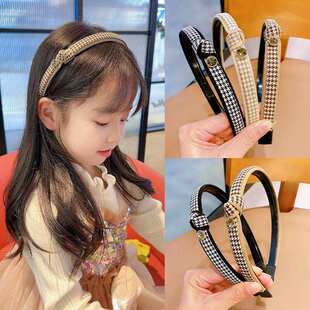 极速儿童发箍女g童中大童不勒头带齿防滑压发女款 发夹女孩发箍202