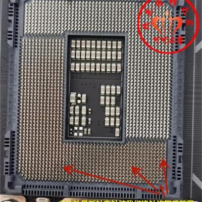 极速电脑主板eCPU底座更换 换针维修/AMDCPU修复断针 换针脚弯歪