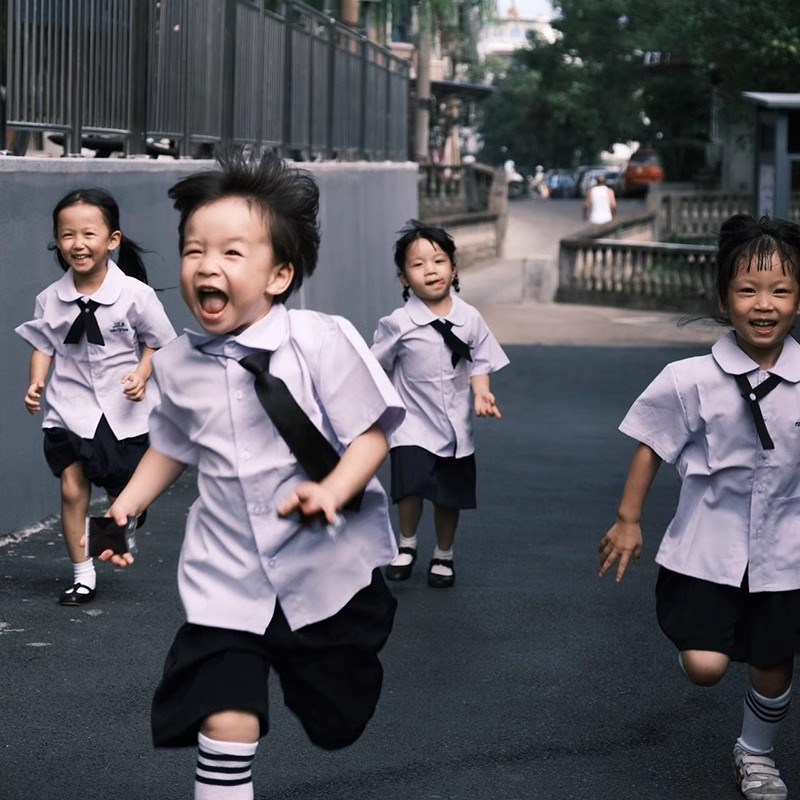 极速泰国泰式f少儿校服男女孩jk套装夏季幼儿园小学生学院风毕业