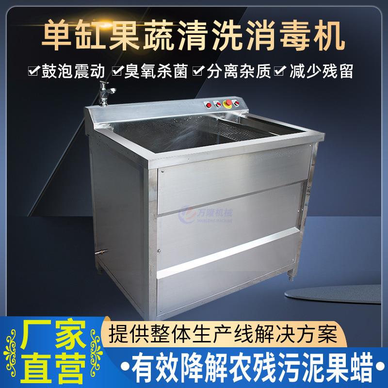 多功能台式水果杨梅清洗除杂机厨房用各种瓜果叶菜臭氧杀菌清洗机