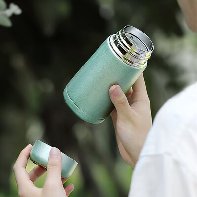简约水杯保温便携小型容量小号小巧迷你男女士清新网红杯子学生瓶