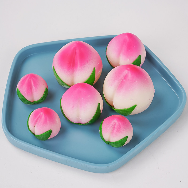 寿桃巧克力蛋糕装饰代可可脂空心桃大寿桃立体祝寿生日蛋糕摆件