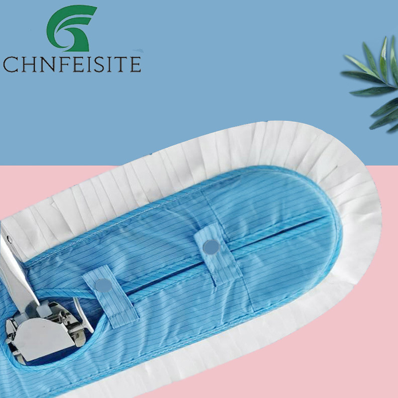 超细纤维无尘拖把平板不锈钢洁净区实验室车间工厂防静电除尘专用