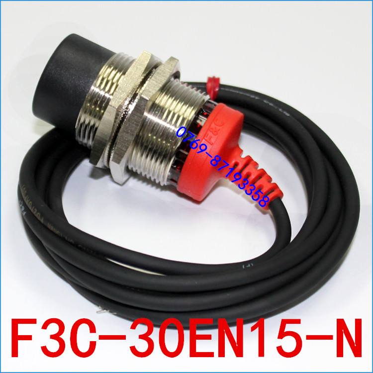 F&C嘉准M30接近开关F3C-30EN15-N/N2/P/P2 R2M三线NPN常开24V常闭