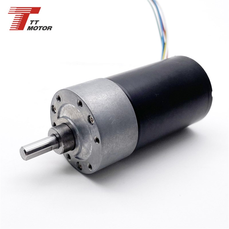 工厂供应36mm微型无刷马达 24V直流无刷马达 37MM无刷减速电机