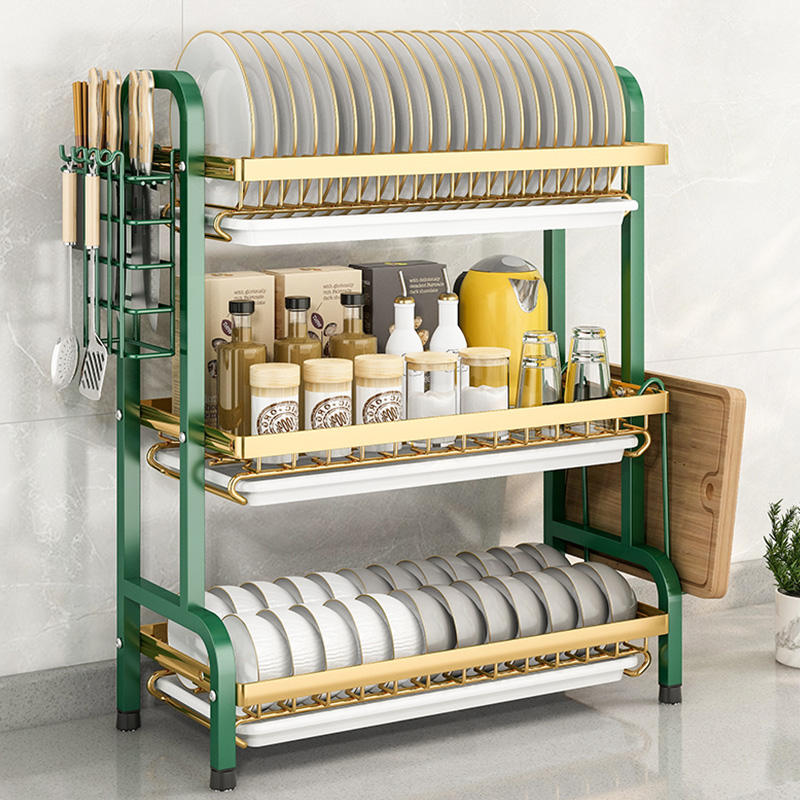 碗架沥水架厨房置物架碗碟碗盘收纳架家用晾碗架子碗柜碗筷收纳盒