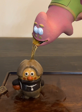 来看看我老公买的茶宠，实在搞笑