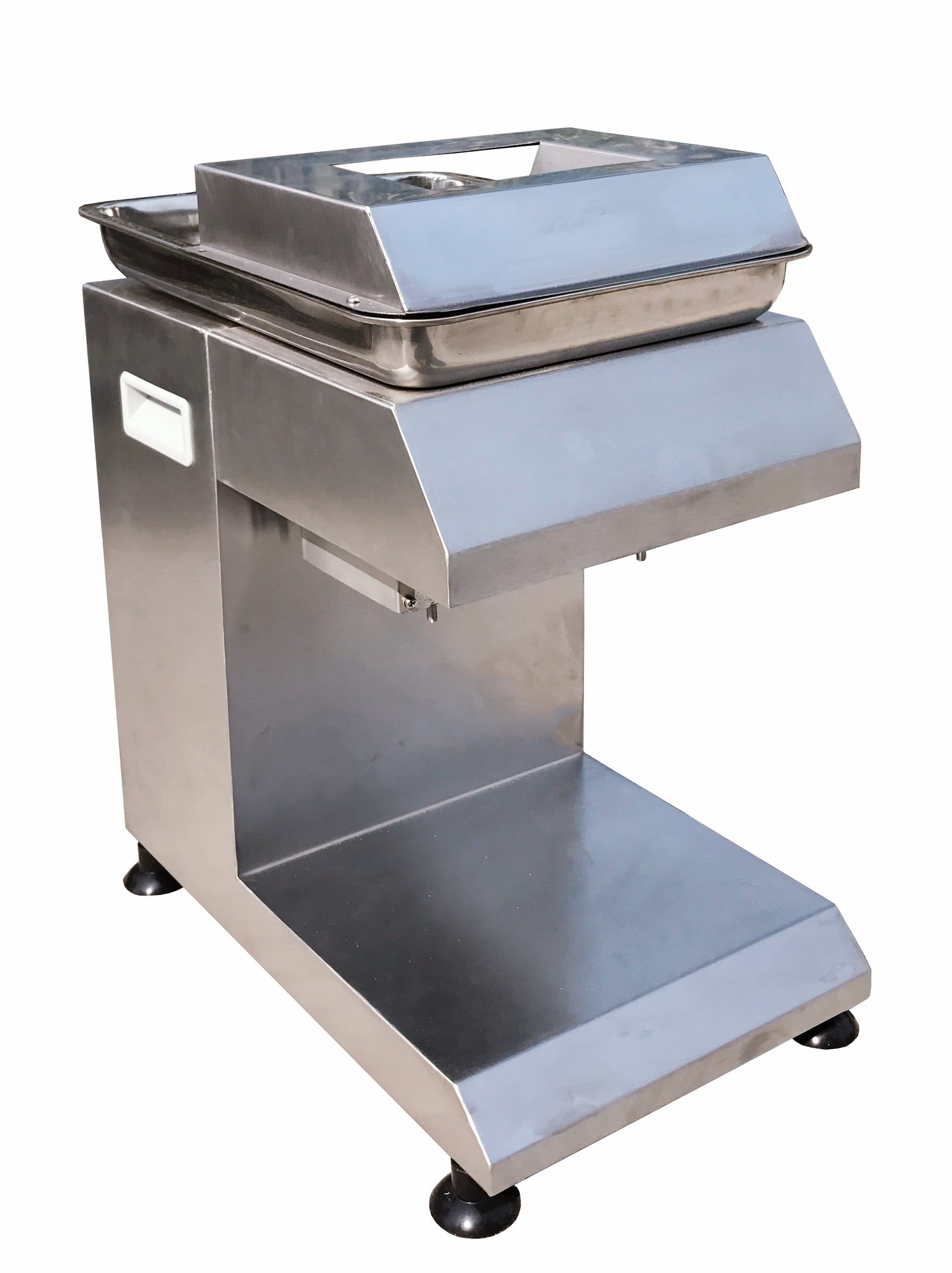 商用台式肉切丝切片机全自动切肉机食品级不锈钢小型切肉丁肉片机