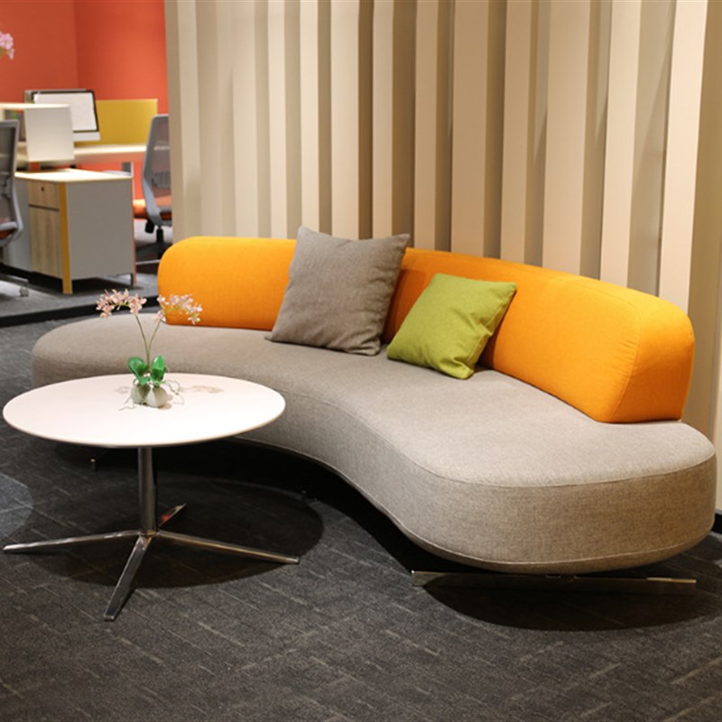 现代时尚简约三人客厅小户型沙发办公沙发酒店沙发会客区沙发