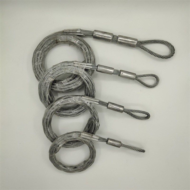 直供牵引网套电缆牵引拉线网套连接器导线网套中间网套蛇皮套