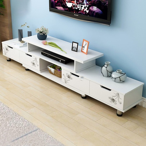 电视柜茶几组合桌现代简约客厅家用北欧整装小户型实木色胡桃北美