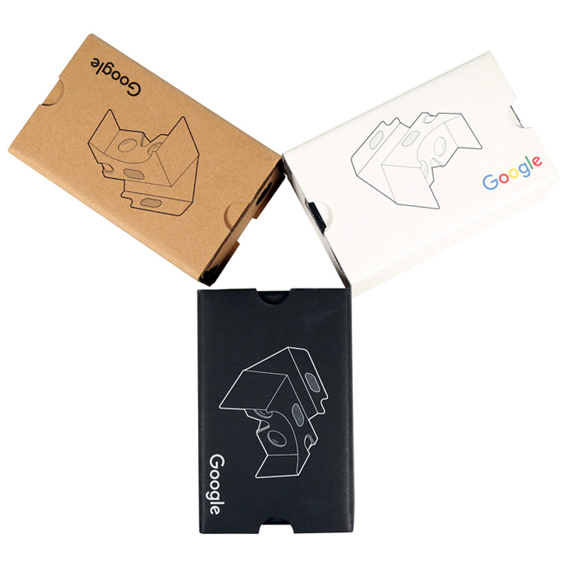 谷歌vr眼镜3d虚拟现实google cardboard手机纸盒cardboard2代盒子