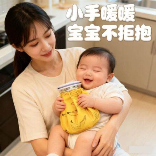 儿童热敷袋注水热水袋热敷专用敷肚子婴儿小号暖水袋可爱宝宝暖脚