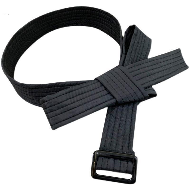 新品4.5CM腰带女宽百搭配羽绒系带加宽加棉女绑带系蝴蝶结装饰用