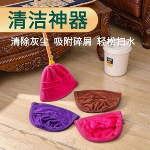 家用多功能懒人扫把头套扫地清理吸水吸头发神器笤帚布软毛拖把