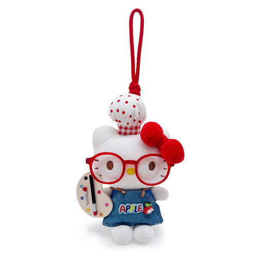 hellokitty包包挂件毛绒公仔小玩偶书包挂饰KT猫