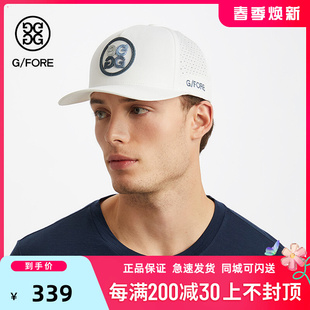 GFore高尔夫球帽男23夏季 运动网眼遮阳G4男帽 PERF时尚 STRETCH