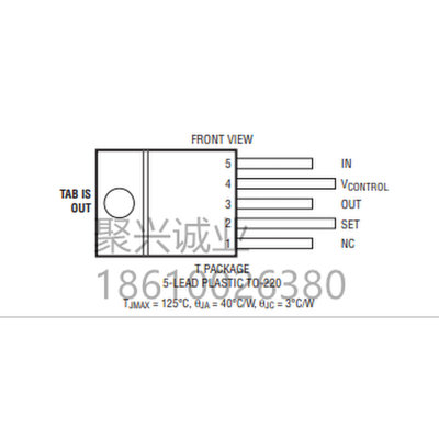 全新原装 LT3083IT  LT3083 丝印：LT3083T 封装：TO-220