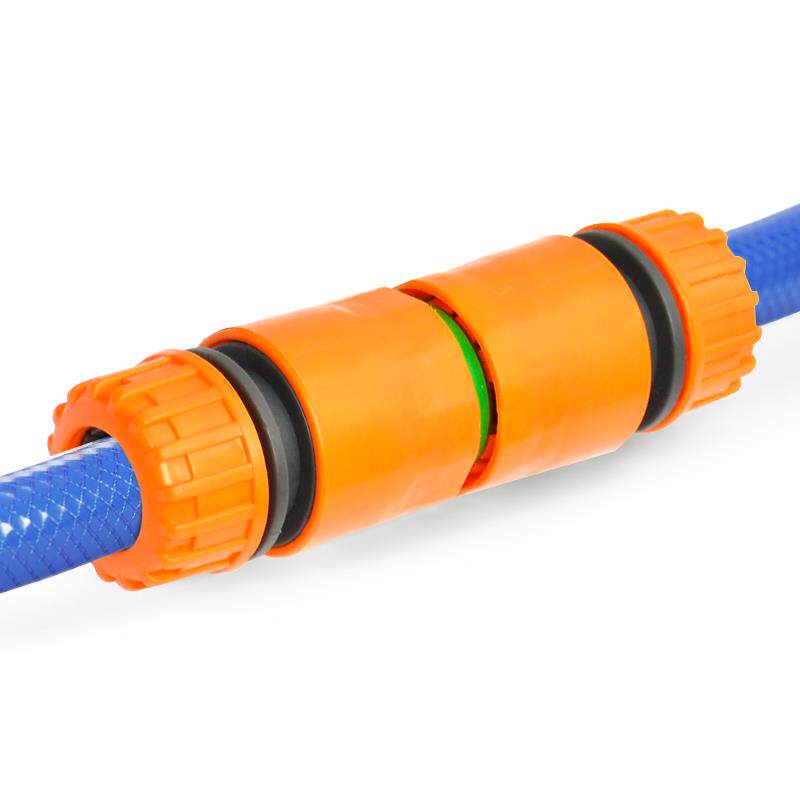 水管快速接头对接器双通快接头软管卡扣接口延长浇水接水管连接器