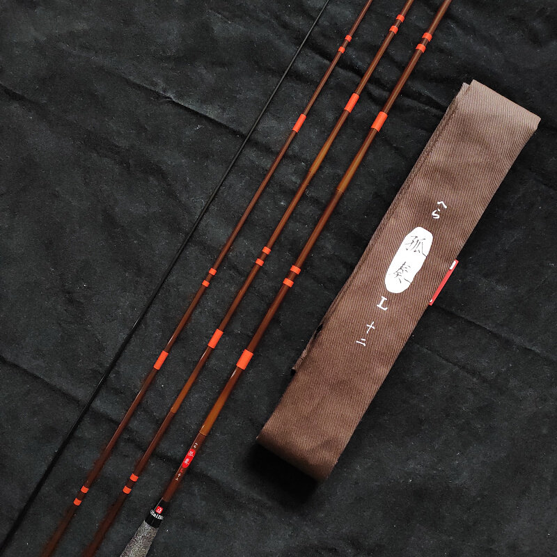 55-46调海滨成道孤奏l并继竿孤竹插节竿鲫鱼竿钓鱼竿超细超轻鱼竿