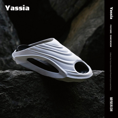 亚束运动平跟可拆卸防滑一字拖鞋