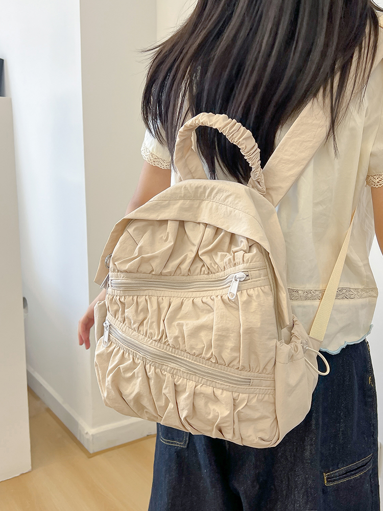 双肩包百搭大容量单肩背包