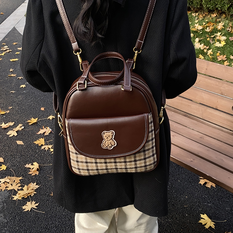 女生双肩背包卡通大容量书包