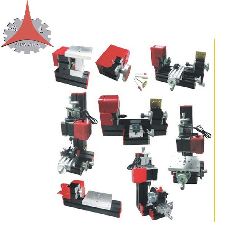 供应精星八合一组合机床微型迷你教学科技模型制作启蒙动手型装备