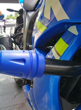 适用铃木GSX150F 极客飒GIXXER155NK 保P险杠前护杠防摔杠改装配