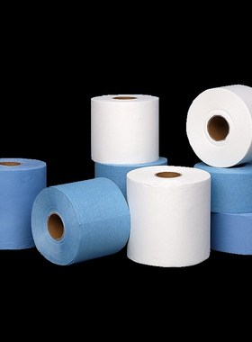 工业擦拭纸/无纺纸 SGS认证 白色/蓝色 吸水吸油性W好无尘擦拭纸