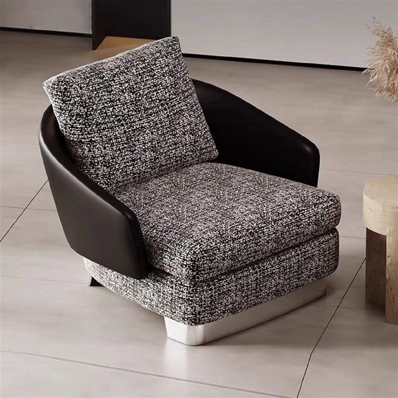 意式极简休c闲椅单人沙发椅轻奢现代简约客厅设计师款懒人椅子躺,自行车/骑行装备/零配件,更多零件/配件,淘宝优惠券,粉丝福利购,淘宝优惠卷