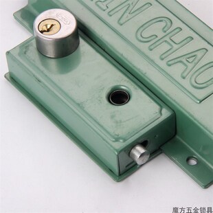 大门锁212方钢大门o齿条庭院防盗门大门老式双开门木门农村铁门锁