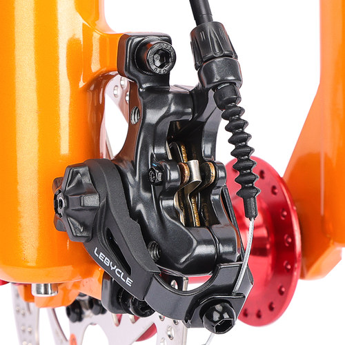 适用喜德盛双驱动山n地车自行车碟刹器通用刹车夹器套装改装配件