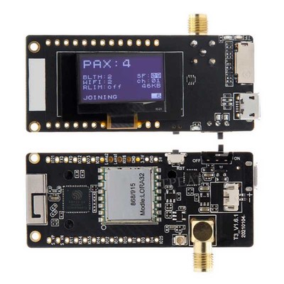 TTGO LoRa32 V2.1_1.6 ESP32 BLoRa 0.96寸OLED无线模块兼容LILYG