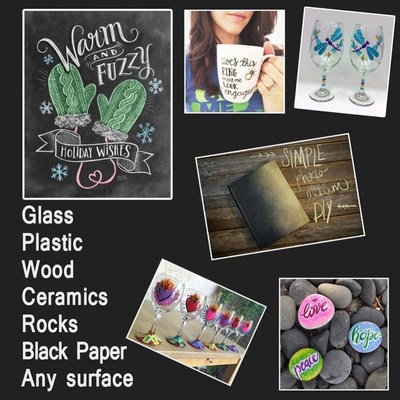 Metallices Permanent Paint Markers Pens  Fine RPoint Metal A