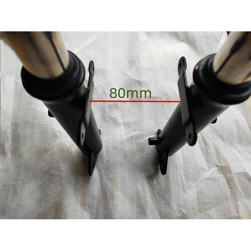 新国标电动车前叉减震新款小蜜豆前后支架避震器原厂配套一体